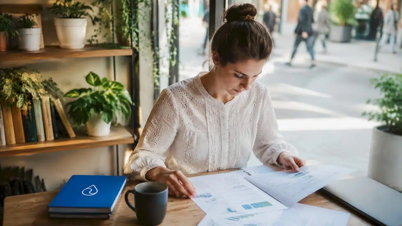 Un responsable du développement durable examine les documents réglementaires afin de s’assurer de leur conformité.