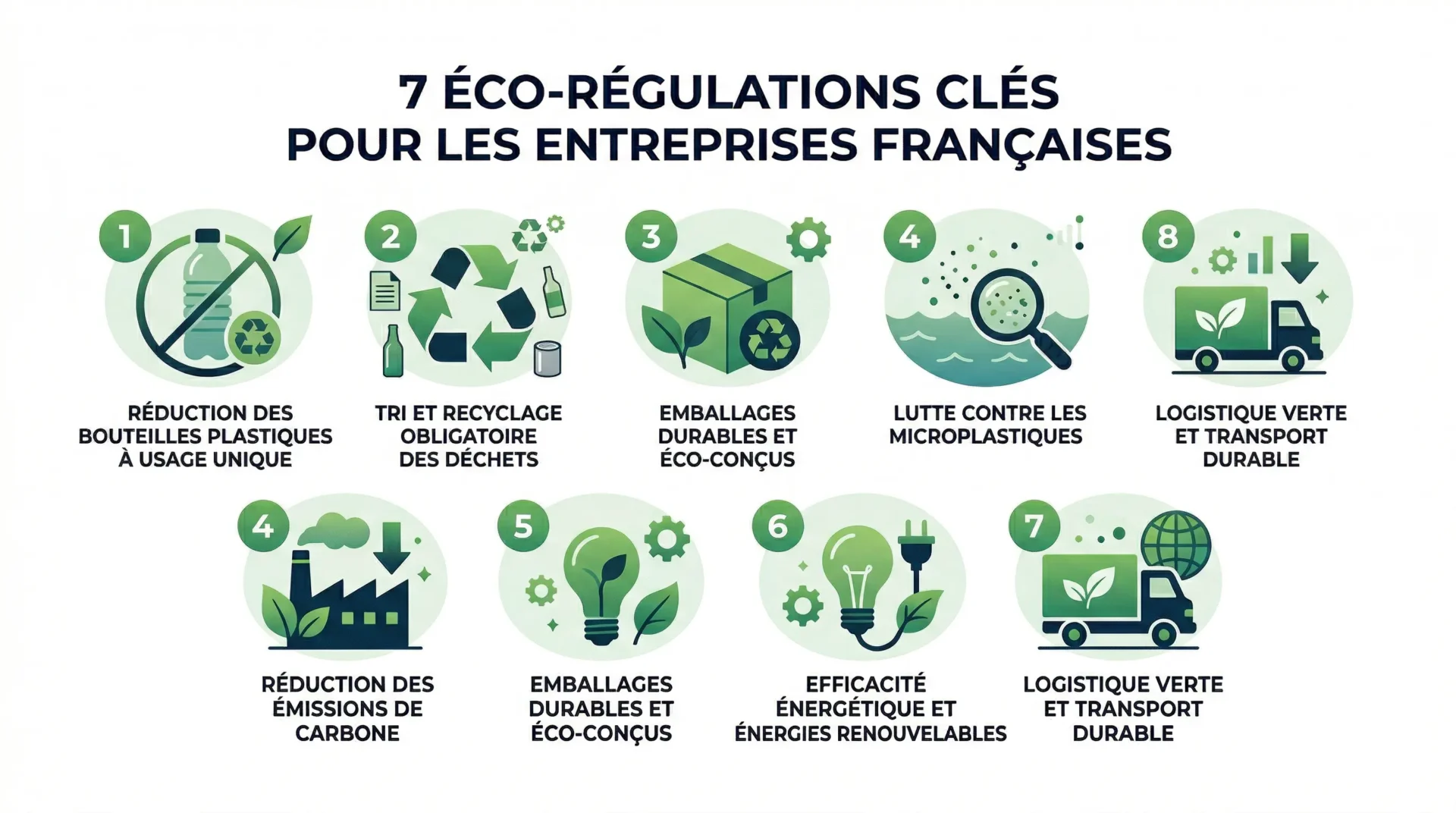 Loi AGEC 2026 : le guide essentiel des 7 obligations qui changent tout pour votre entreprise 2 7 obligations loi AGEC entreprise 2026 infographie
