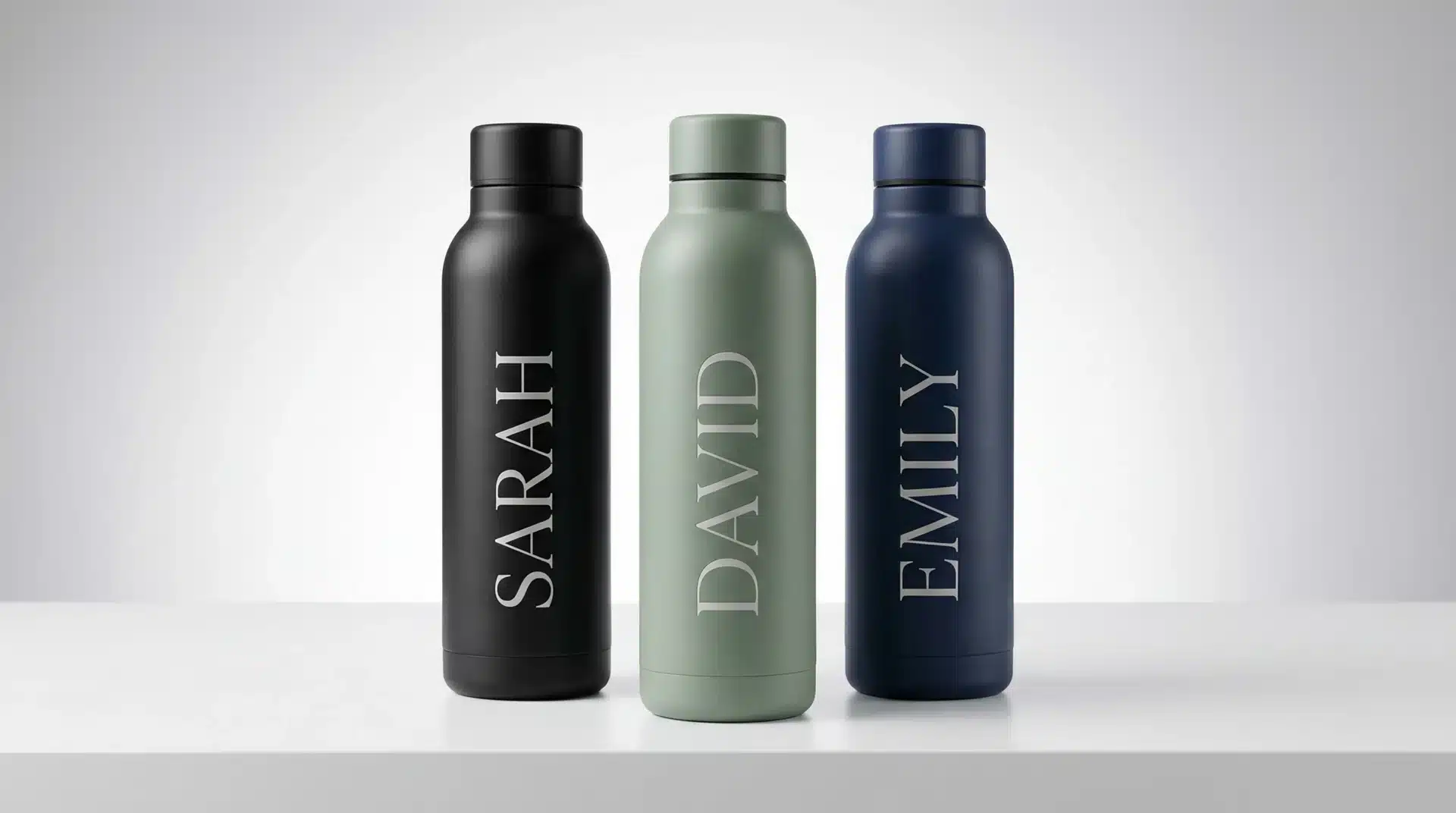 Gourde personnalisée logo entreprise : délais, prix, minimum de commande 4 Gamme de gourdes personnalisées Balzeo pour cadeaux d'entreprise