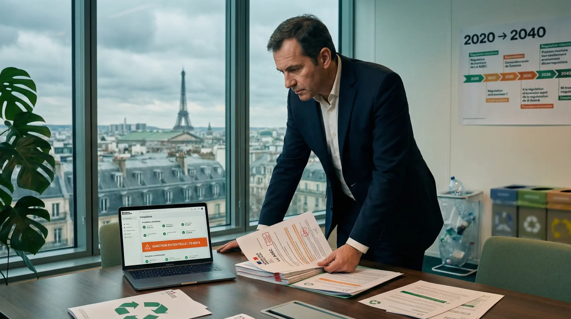 loi AGEC 2026 obligations entreprise conformité réglementation plastique France